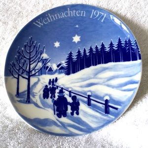 Limited Edition Christmas Plate